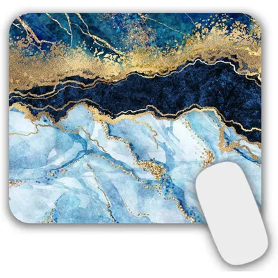 Productafbeelding van Gaming muismat voor bureau, met designs, afmetingen 24 x 20 x 0,3 cm, wasbaar, antislip, gemaakt van Elasthan en natuurlijk rubber