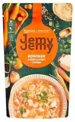 Image de Bouillon Jemyjemy avec poulet et riz 450 g