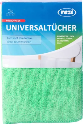 Produktbild von Universaltuch Mikrofas.40x40cm 3ct von Rezi