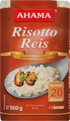 Produktbild von Ahama Arborio Risotto Reis 500g