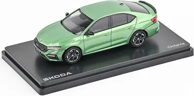 Produktbild von Skoda Octavia IV RS (2020) - Grün Cosmic Metallic ABREX 1:43