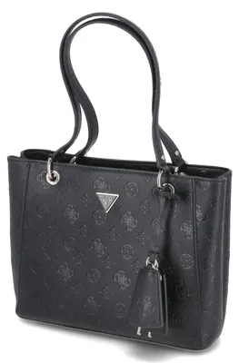 Produktbild von Guess Damen Schultertasche/ Shopper JENA Schwarz Kunstleder-
