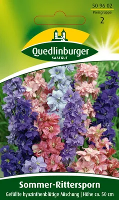 Produktbild von Quedlinburger Saatgut - Sommer-Rittersporn hyazinthbl - Samen - 509602