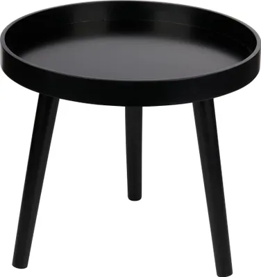 Zdjęcie produktu dla Arti Casa Stolik Boczny Okrągły Ø40 cm Drewniany Stolik do Salonu - Stolik Kawowy Mały - Stolik Nocny Nowoczesny - Stolik Boczny Biały Kompaktowy - Mały Stolik