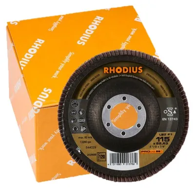 Obrázek produktu pro Lamelový brusný kotouč 115 mm K120 10 ks.