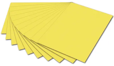 Produktbild von Folia 6712E Tonpapier - 50 x 70 cm, zitronengelb