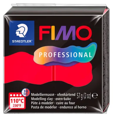 Image de STAEDTLER® 8040-200 Pâte à modeler Fimo prof 57 g rouge