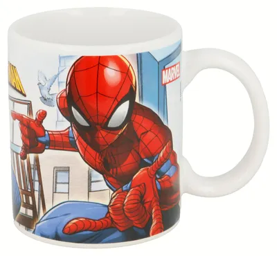 Spider-Man Keramikbecher 325 ml – offiziell lizenziert
