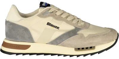 Produktbild von Beige Herrensportschuhe mit Kontrasten & herausnehmbarem Fußbett