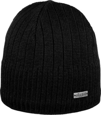 Produktbild von Eisglut Herren Kai Baumwolle Wintermütze SCHWARZ
