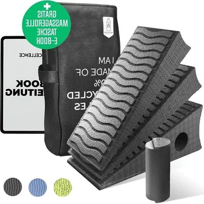 Productafbeelding van Famanu voetroller set met massage roller en draagtas - verkrijgbaar in 3 kleuren