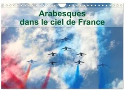 Immagine prodotto di Arabeschi nel cielo di Francia (2026 DIN A4 calendario verticale da parete), CALVENDO calendario mensile