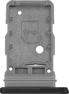 Produktbild von SIM-Kartenhalter, Halter Ersatzteil für Samsung Galaxy S21 Ultra – Phantom Black