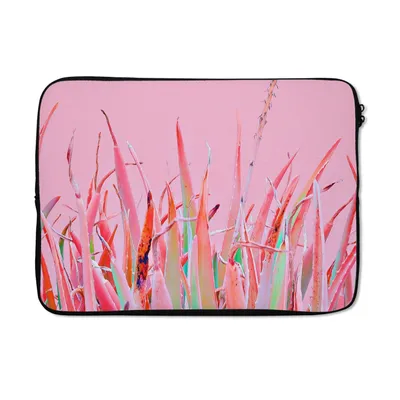 Produktbild von MuchoWow® Laptop Hülle 14 ZollSommer - Pflanzen - Pastell Laptoptasche - Laptoptasche - Stoßsicher - Schutzhaube