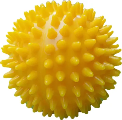 Produktbild von Stacheliger Massageball aus PVC, 7,5 cm, für gezielte Muskelmassage und Faszientraining