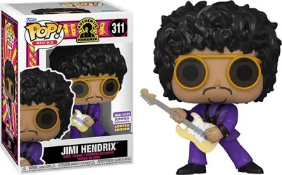 Zdjęcie produktu dla Funko POP Authentic 311 Jimi Hendrix Summer Convention 2023 Limitowana Figurka Kolekcjonerska