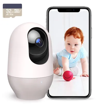 Zdjęcie produktu dla nooie Kamera IP 2K z noktowizorem 360° z dźwiękiem