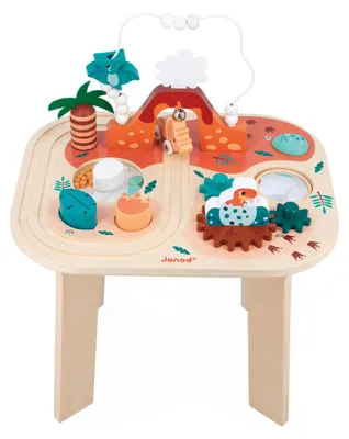 Produktbild von JANOD DINO - DINO-AKTIVITÄTSTISCH, 1,5 Jahr(e), Holz, Mehrfarbig