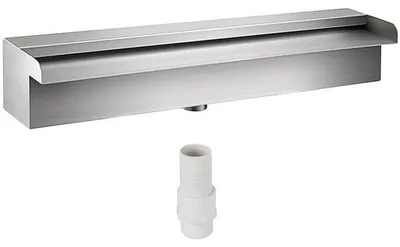 Produktbild von Schwalldusche-Pool-Fontäne-Wasserfall 11,8x4,5x3,1cm-Poolbrunnen 1,3m-Wasserfontäne 0,87m-Dekoration-Gartenteich