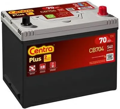 Produktbild von CENTRA Plus Starterbatterie 12V 70Ah 540A/EN D26 für Auto LKW Batterie