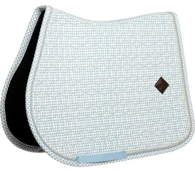 Immagine prodotto di Kentucky Horsewear Saddle Pad Velvet Jumping, colore: azzurro, taglia: cob