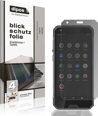 Produktbild von Blickschutzfolie für Topicon MDT661 matt Schutzfolie Folie Display Schutz dipos
