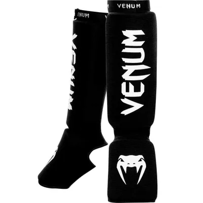 Produktbild von Venum Venum Kontact Shinguards And Insteps Baumwolle Black One Size