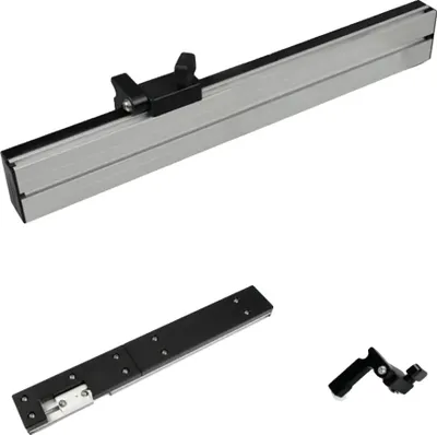 Produktbild von Holzverarbeitungs-Gehrungsanschlag, langlebige Aluminiumkonstruktion, präzise Schnittskala, Tenonblock-Funktion