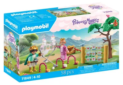 Produktbild von PLAYMOBIL Königskinder im Spielgarten, Aktion/Abenteuer, 4 Jahr(e), Mehrfarbig, Kunststoff