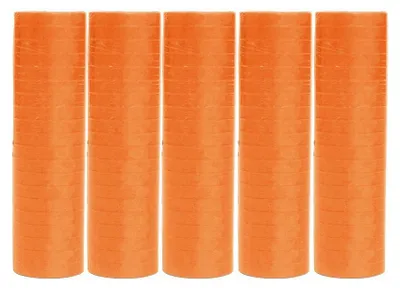 Produktbild von 5 Rollen Papier Luftschlangen orange