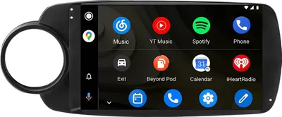 Image de Autoradio Android 9 pouces 128 Go pour Toyota Yaris 2012-2017 CarPlay Android Auto Navigation Bluetooth DAB+ Caméra de recul