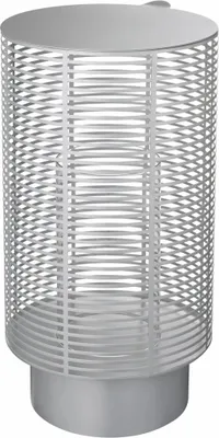 Produktbild von blomus GmbH OLEA Outdoor Laterne silver large 26 cm