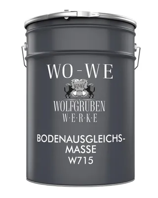 Produktbild von Bodenausgleichsmasse Ausgleichsmasse W715 Nivelliermasse Bodenbeläge - Lichtgrau - 25KG
