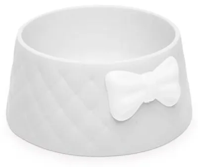 Zdjęcie produktu dla Miska dla psów - wymiary: 18 cm x 8 cm - kolor: szary