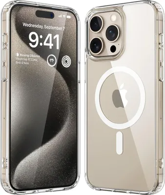 Produktbild von Hülle Apple iPhone 15 Pro Max Schutzhülle - Cazy - Transparant