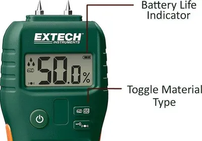 Image de Capteur d'humidité compact - 1 pièce - avec écran LCD