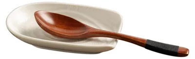 Keramik-Löffelhalter, weiß, 13 cm, hitzebeständig