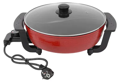 Obrázok produktu pre Hot Pot, tlakovo liaty hliník, objem 6 l, 5 nastavení teploty, príkon 1360 W, všestranné funkcie
