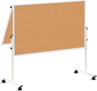 Produktbild von MAUL Moderationstafel MAULsolid 150 x 120 cm mobil klappbar braun