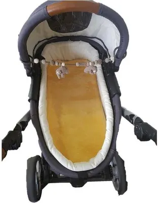 Produktbild von RÖKÜ Lammfell - Einlage I für Kinderwagen & Kindersitz