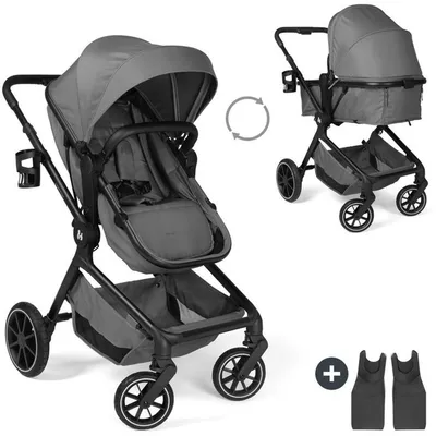 Productafbeelding van Hauck 2-in-1 kinderwagen Convert N Care - Olijfgroen