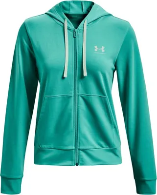 Obrázek produktu pro Pánská mikina Under Armour Rival Terry FZ Hoodie-GRN - M