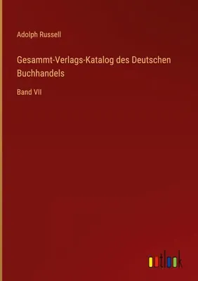 Produktbild von Gesammt-Verlags-Katalog des Deutschen Buchhandels