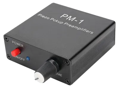 Image de Préamplificateur piézo pour instruments avec batterie rechargeable