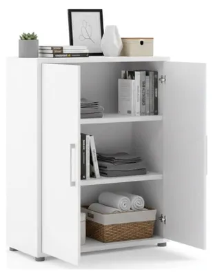 Produktbild von Sideboard - Weiße Kommode 40x89x113h cm