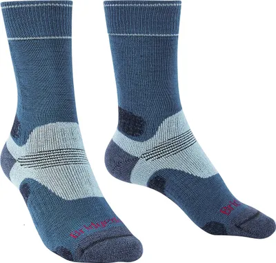 Obrázok produktu pre Bridgedale HIKE MIDWEIGHT MERINO PERFORMANCE BOOT WOMEN-BLUE S_35_37