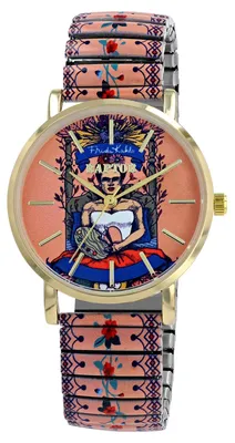 Produktbild von Damenuhr Edelstahl Frida Kahlo Edition Frida Kahlo Edition, Mineralglas
