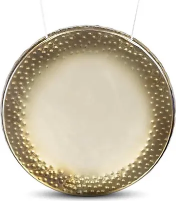 Produktbild von Spiegelgong mit farbigem Rand – 70 cm; ±5810g