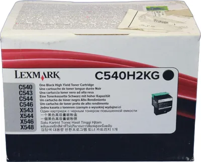 Image de Lexmark rendement élevé - noir - original