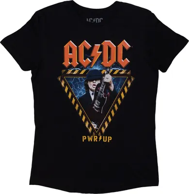 Obrázok produktu pre AC/DC - Tričko "Angus Triangle PWR-UP EU Tour '32" pre mužov/dámy Uni RO12116 (3XL) (Black)
